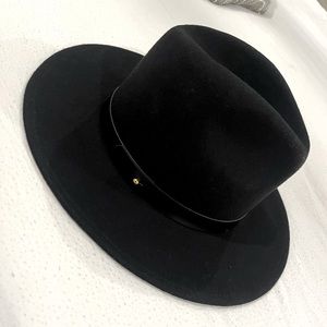 NWT Lack of Color Black wool hat